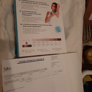 Laser hair removal silkin in box 200